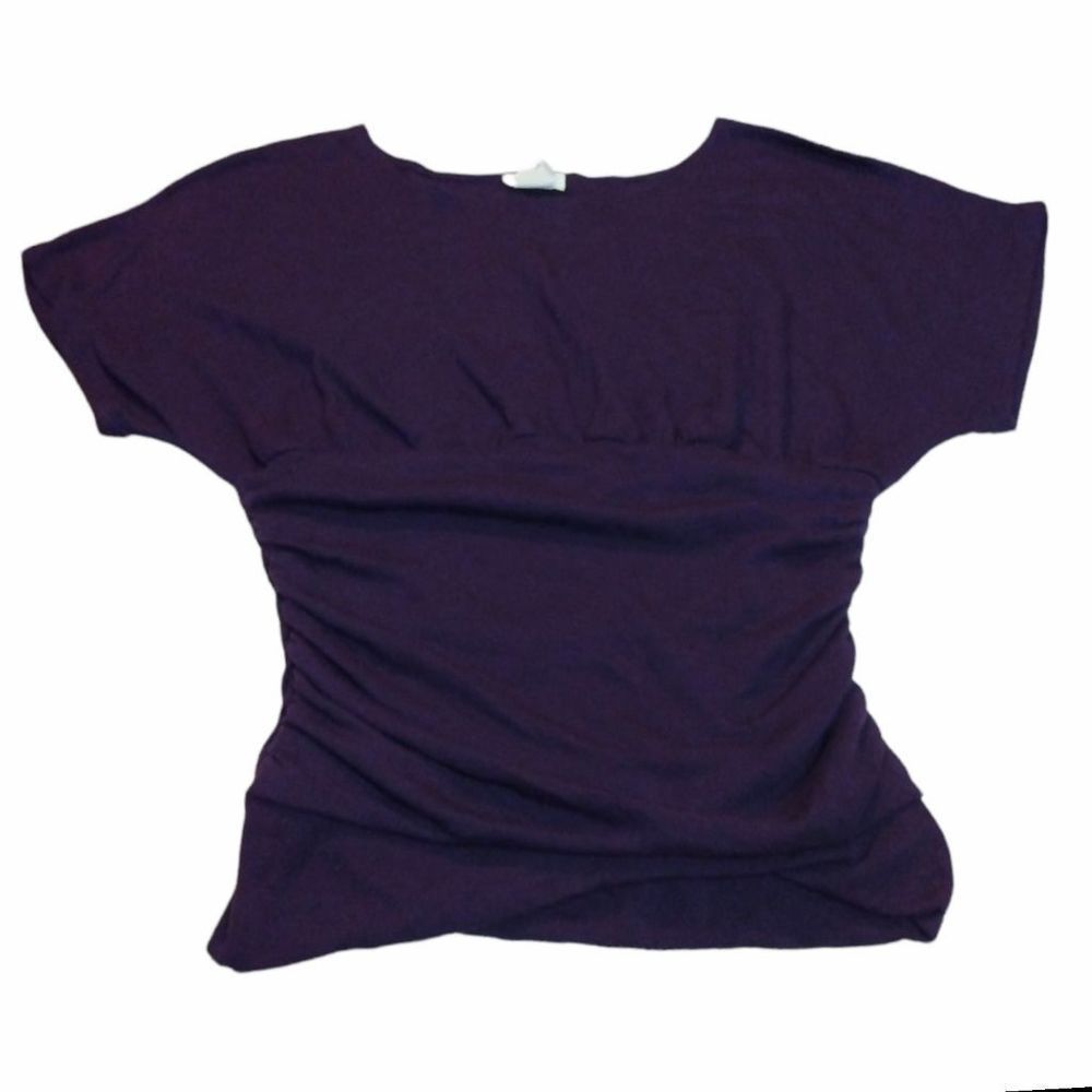 April USA Blouse With Cinched Sides Women's Size Medium